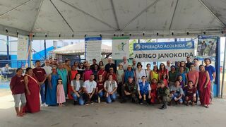 Comisión contra la Trata de la CNBB con indígenas venezolanos