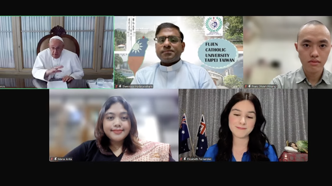 Diálogo del Papa con los jóvenes