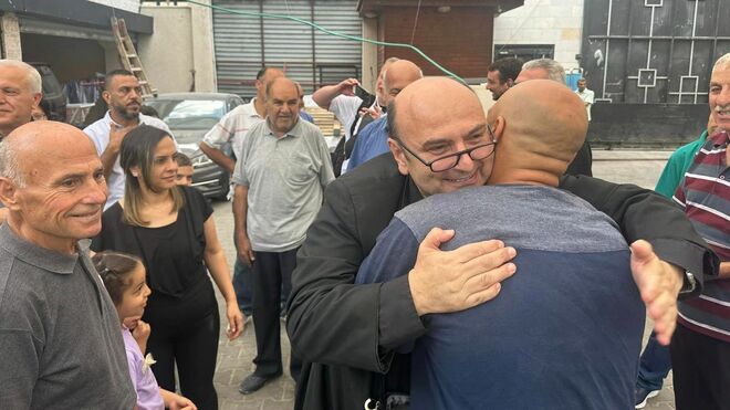 Gabriel Romanelli vuelve a Gaza
