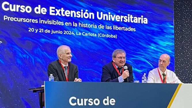 Fernando Martínez, durante su intervención