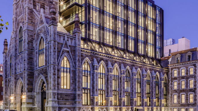 La iglesia de la Santísima Trinidad, en Boston