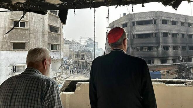 Pizzaballa, en Gaza