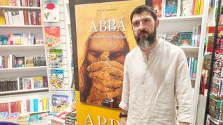José Chamorro en la Librería San Pablo, de Madrid