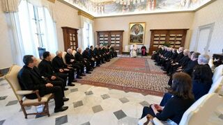 Francisco con la CAL - Foto Vatican News