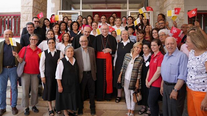Pietro Parolin en el Líbano