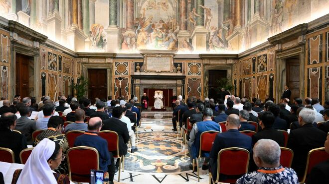 Audiencia del Papa a la Sociedad del Verbo Divino
