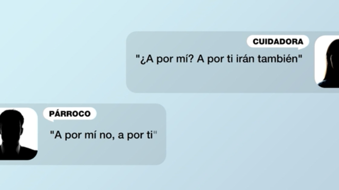 Los audios de los implicados