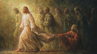 Jesús y la hemorroísa