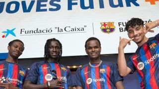 Joves Futur+, proyecto impulsado por la Fundación FC Barcelona y la Fundación ”la Caixa"