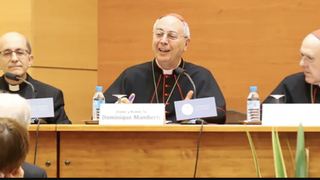 Mamberti, con Osoro en San Dámaso