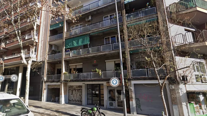 Edificio de Barcelona en el que sucedieron los hechos