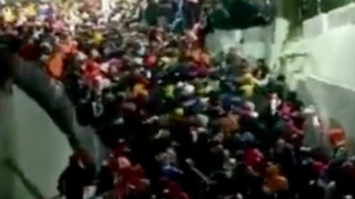 Trágica estampida en la India