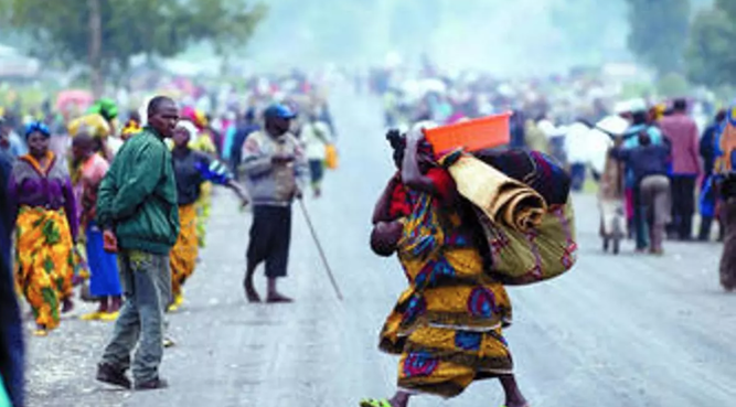 Kibumba. Congo