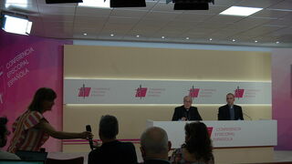 García Magán, en rueda de prensa