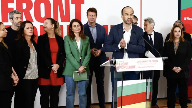 Candidatos del Nuevo Frente Popular para las elecciones en Francia