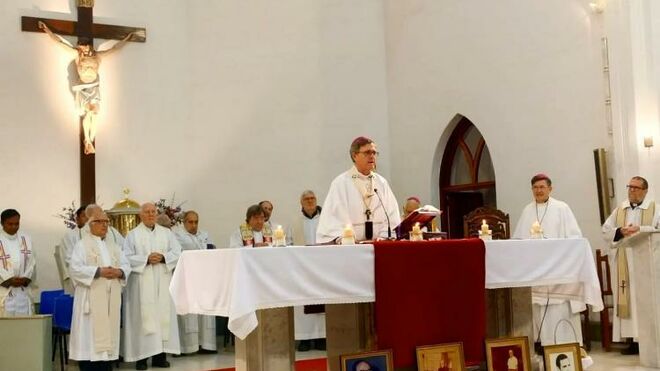 García Cuerva hizo memoria agradecida de los mártires palotinos