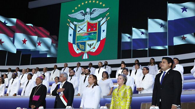 Investidura del nuevo presidente de Panamá