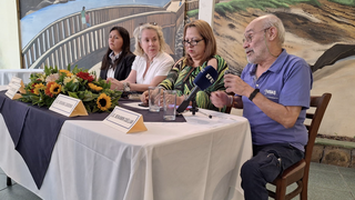 Representantes de las asociaciones de víctimas de abusos en El Salvador