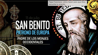 San Benito, patrono de Europa
