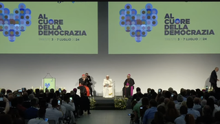 Francisco, en su discurso a la Semana Social de Trieste