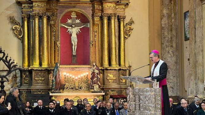 García Cuerva en el Tedeum