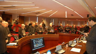 Imagen de la primera plenaria extraodinaria, en noviembre de 2023