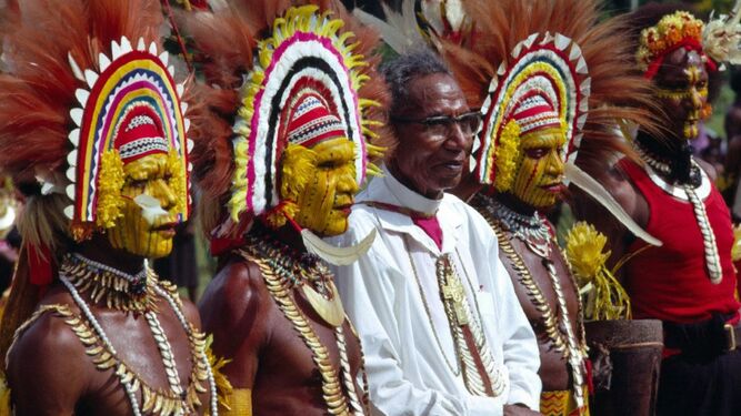 Los Misioneros del Sagrado Corazón llegaron a Papúa Nueva Guinea en 1880