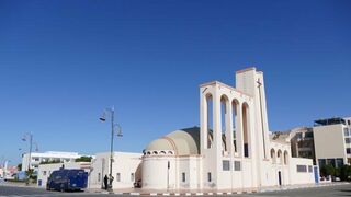 La iglesia de Nuestra Señora del Carmen, en el Sáhara Occidental
