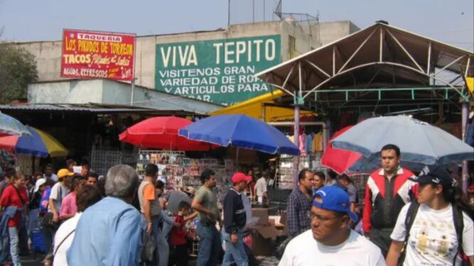 Barrio de Tepito en CDMX