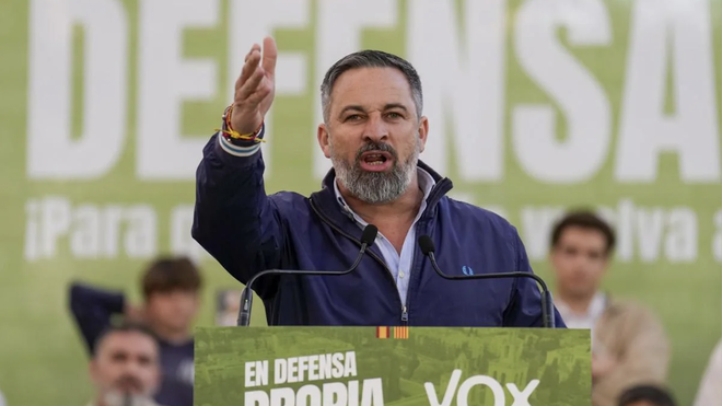 Santiago Abascal, líder de Vox
