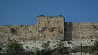 Vista del Muro de Jerusalén