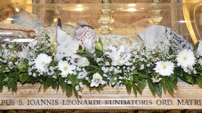 Tumba de Juan Leonardi, fundador de los Clérigos Regulares de la Madre de Dios