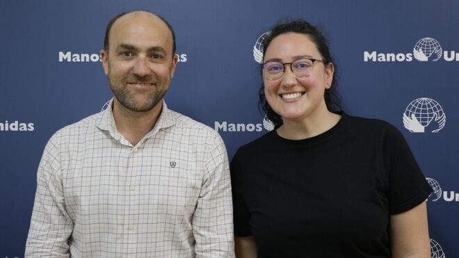 Alicia Angione y Guillermo González de la Torre. Departamento de Estrategia y Calidad de Manos Unidas