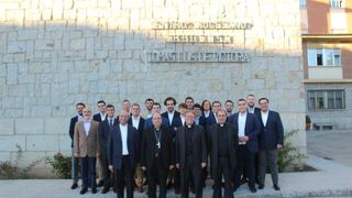 Foto de la apertura del curso 2023-24 en el Teologado de Ávila sito en Salamanca