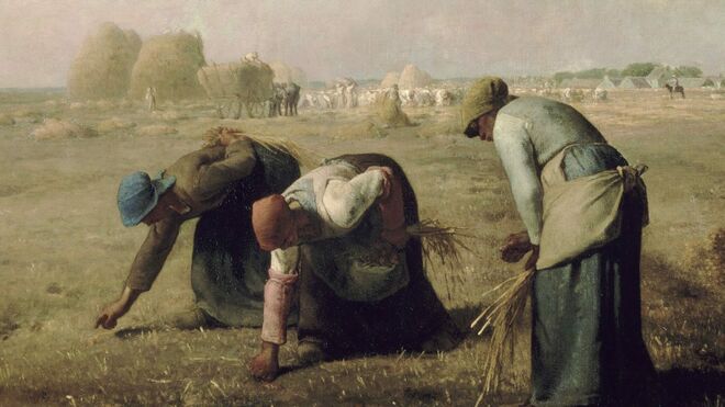 Las espigadoras, obra de Jean-Francois Millet