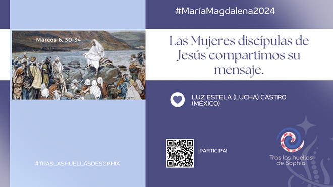 Las Mujeres discípulas de Jesús compartimos su mensaje.