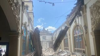 Colapsa techo de parroquia San Gregorio Magno en Cerrado, Nuevo León