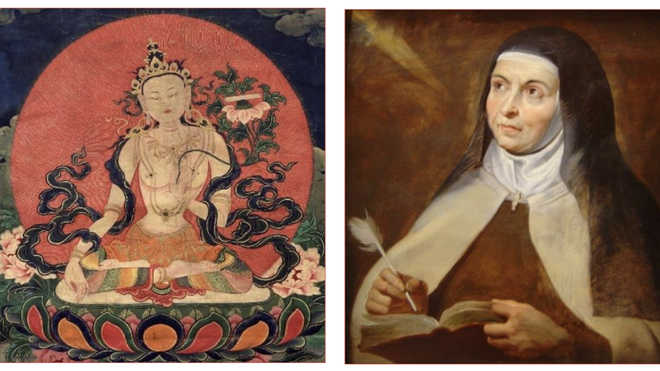Cartel del III Encuentro Mundial de Mística Teresiana y Diálogo Interreligioso
