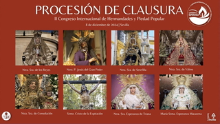 Procesión de clausura del Congeso Internacional de Hermandades