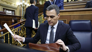 Pedro Sánchez en el Congreso de los Diputados