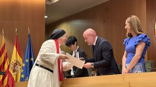 Sor Lucía recibió el galardón