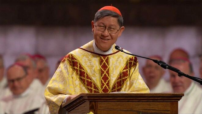Cardenal Tagle en la misa de clausura del X Congreso Eucarístico Nacional de Estados Unidos
