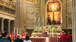 Artime preside la eucaristía en la iglesia española en Roma