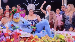 Detalle de 'La Última Cena' en los JJOO de París