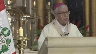 Arzobispode Lima Carlos Castillo llamó a enfrentar los problemas sociales y políticos que aquejan al Perú