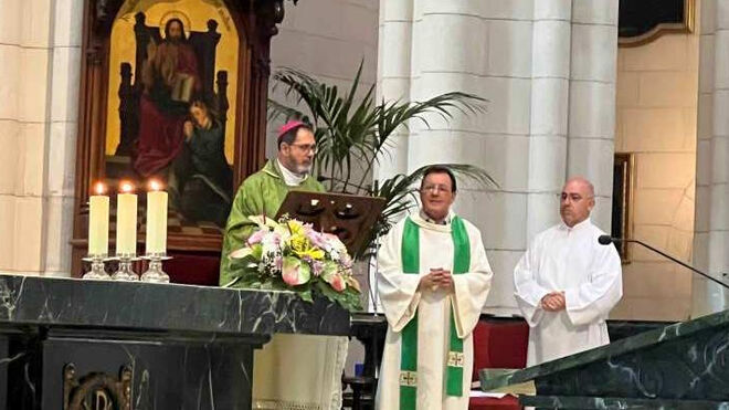 Monseñor Vicente Martín en la Almudena