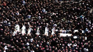 Funeral víctimas del ataque en Majdal Shams