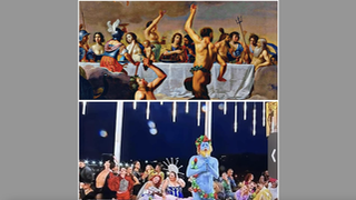 El Festín de los Dioses y la representación en la gala