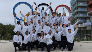 Los miembros del Equipo Olímpico de Refugiados