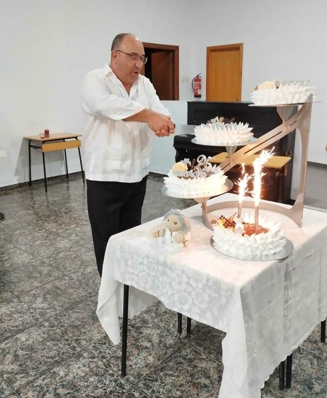 25º aniversario de sacerdote del dominico Martín Alexis.